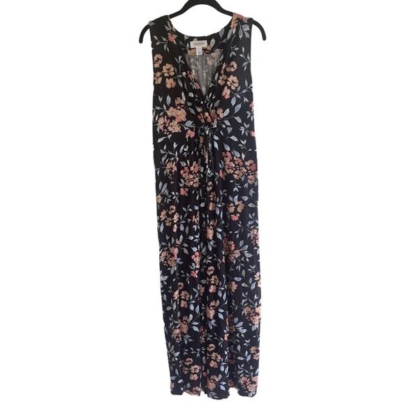 Motherhood Maternity Maxi Dress - Sleeveless Floral Comfortable Flowy - Size LG - Picture 6 of 14